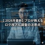 【2026年最新】プロが教えるログ改ざん調査の注意点